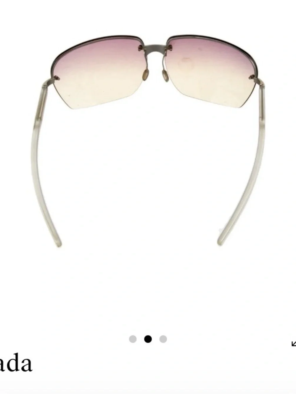 Prada Pink Sunglasses - Women Accessories